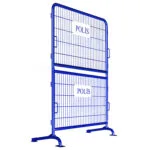 Güvenlik Bariyeri Emniyet Bariyeri Çift Katlı Polis Bariyeri