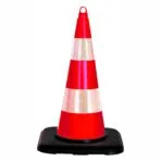 75 cm Ağırlıklı Duba Plastik Trafik Konisi Huni Yol Otopark Dubası Fiyatı