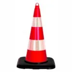 75 cm Ağırlıklı Duba Plastik Trafik Konisi Huni Yol Otopark Dubası Fiyatı