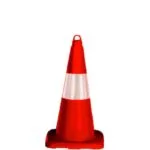 50 cm Trafik Konisi Otopark Dubası Plastik Trafik Duba Reflektör Koni