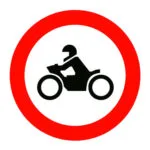 Motosiklet Giremez Levhası Motosiklet Giremez İşareti TT-7