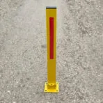 Otopark Kilitli Profil Bariyer Yatar Bariyer Kilitli