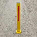 75cm Otopark Kilitli Profil Bariyer Yatar Bariyer Kilitli