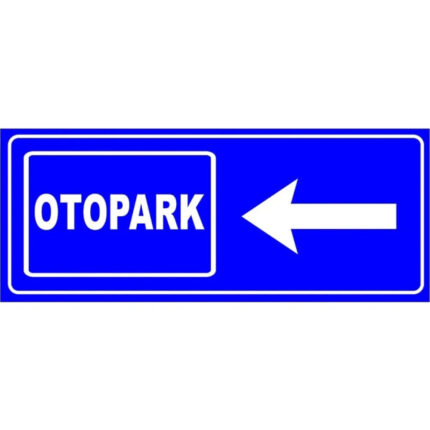 Otoparka Yönlendirme Tabelası Soldan