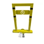 Otopark Yatar Bariyer Köşeli Yatar Bariyer Kilitli - Görsel 3