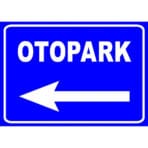 Otopark Yön İşaretleri Otopark Yönlendirme Levhası Sol