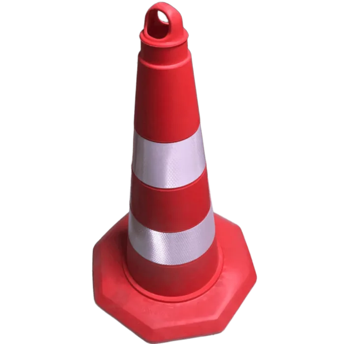 Trafik Konisi Plastik Duba Trafik Yol Konisi Otopark Dubası Fiyatı 52 cm - Görsel 3