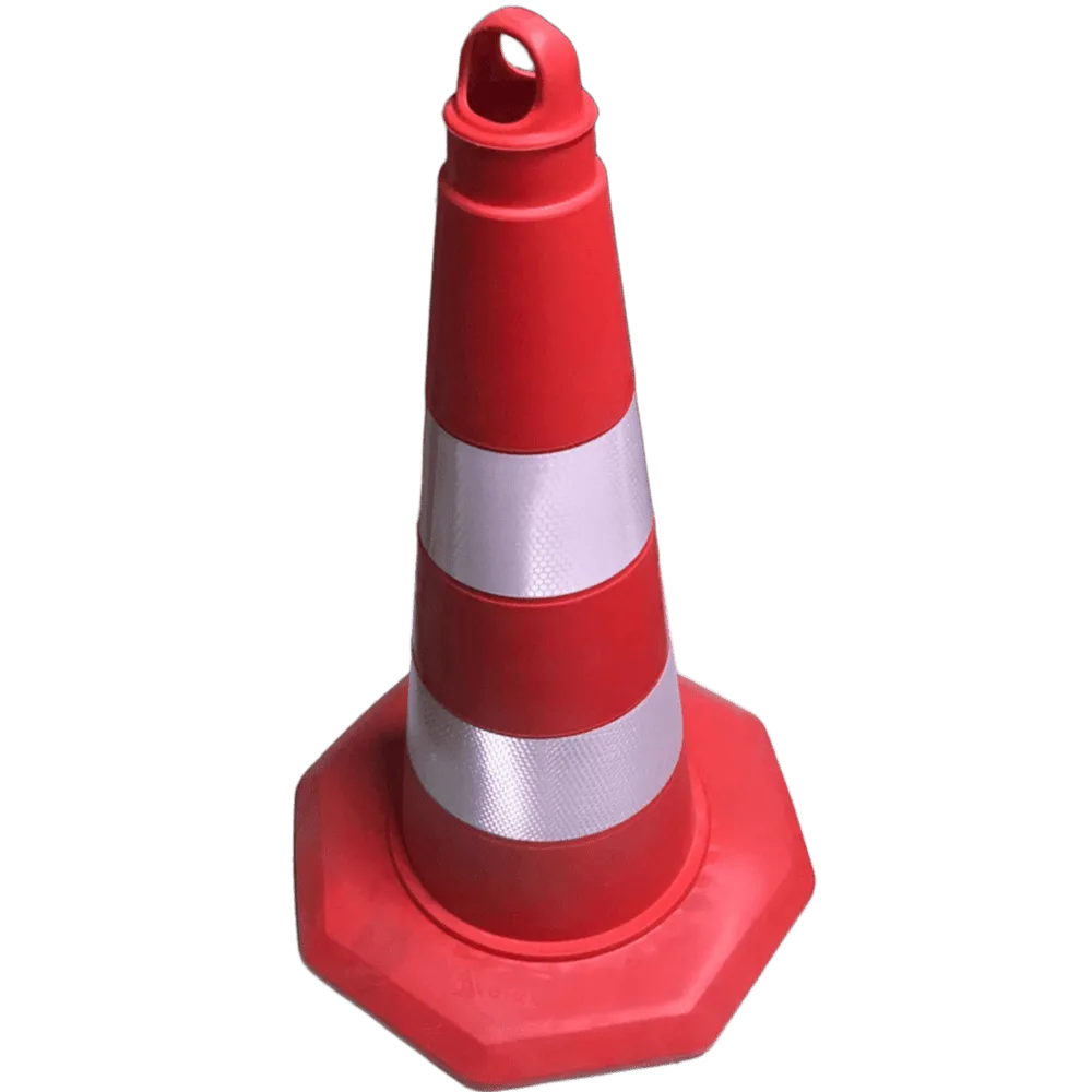 Trafik Konisi Plastik Duba Trafik Yol Konisi Otopark Dubası Fiyatı 52 cm - Görsel 1