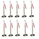 Paslanmaz Protokol Yönlendirme Bariyeri Fuaye Bariyeri (10 Adet)