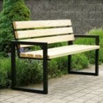 Sırt Yaslamalı Ahşap Bank – Dayanıklı ve Konforlu Park Bankı