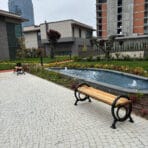 Site Oturma Bankı Daire Bank Modeli Döküm Bank - Görsel 3