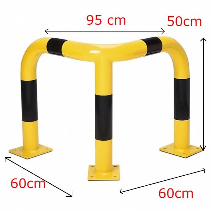 KÖŞE KORUYUCU DEMİR BARİYER – KOLON KORUMA DİREĞİ - Görsel 2