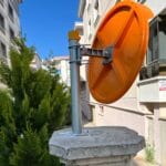 Trafik Aynası Duvar Üstü Direkli Kör Nokta Aynası