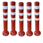 Delinatör 5li Yol Şerit Ayırıcı Delinatör 75 cm Ekonomik