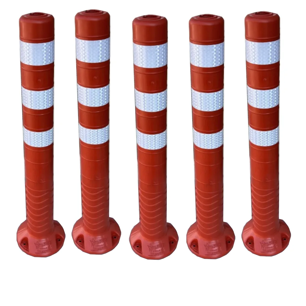 Delinatör 5li Yol Şerit Ayırıcı Delinatör 75 cm Ekonomik - Görsel 1