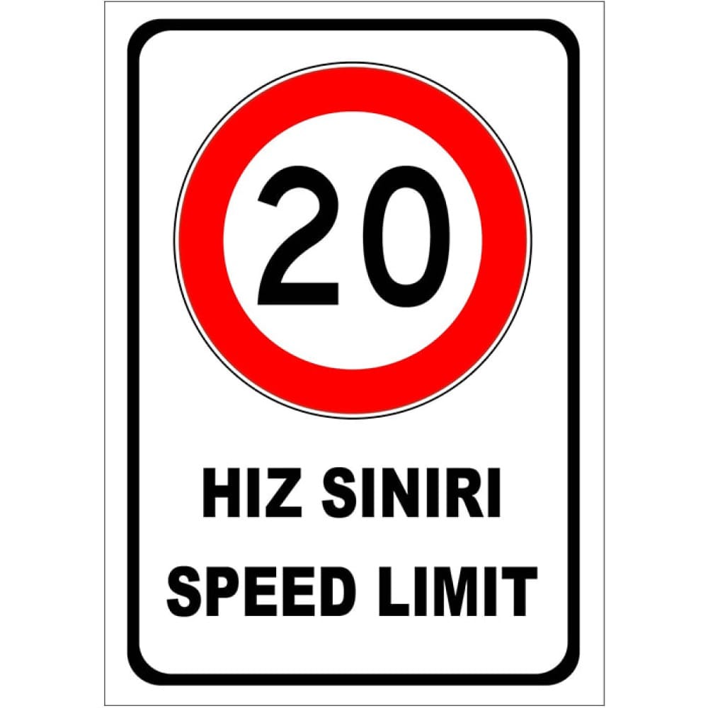 hiz-siniri-speed-limit-20-km-trafik-levhasi-bilgi-levhasi-nedir-trafik-bilgi-tabelasi-bilgi-isareti-azami-hiz-sinirlamasi-azami-hiz-siniri-levhasi 20 km/h Hız Sınırı Trafik Levhası – Speed Limit 20 (Reflektif – Galvaniz Sac – Dış Mekan Tipi) - Görsel 1