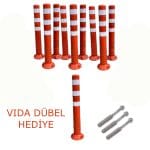 Delinatör 10lu Yol Şerit Ayırıcı Delinatör 75 cm