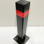 Metal Park Dubası Araba Engelleyici Otopark Bariyeri Trafik Dubası Yol Ayırıcı Metal Delinatör