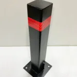 Metal Park Dubası Araba Engelleyici Otopark Bariyeri Trafik Dubası Yol Ayırıcı Metal Delinatör