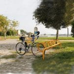 Bisiklet Park Yeri 5’li – 230x50x70 cm | Park Trafik