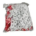 Plastik Otopark Zinciri – Kırmızı Beyaz Trafik Zinciri (PP Malzeme)